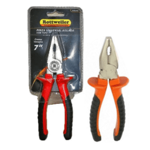 Alicate Universal 7" Aislado Rottw.