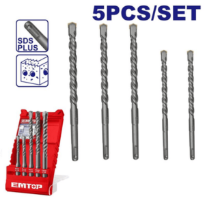 MECHA SDS+ Jgo 5/6/8x110 y 8/10/12x160 *EMTOP// ET-EHDR12052