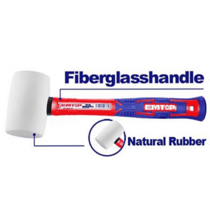 MAZA de caucho natural 450grs *EMTOP// ET-EHAMRH1602