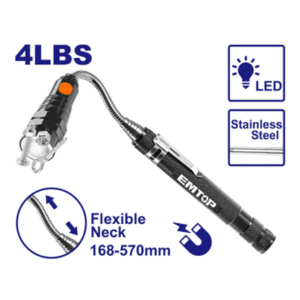 Recolector magnet. Flex. 3 LED 570mm 1,8KG EMTOP//ET- EMME3604