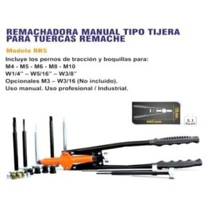 REMACHADORA P/Tuercas Remache Mod. RR5 Manual t/Tijera EJP