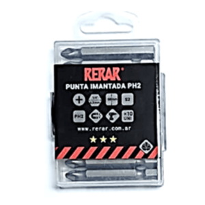 Punta Magnetica *Rerar -Set x 10 pzs PH2-S2 50mm