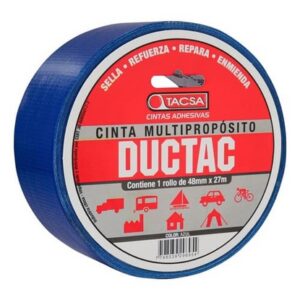 CINTA DUCT TAPE 48 mm. x 9 Mts. Tacsa Azul