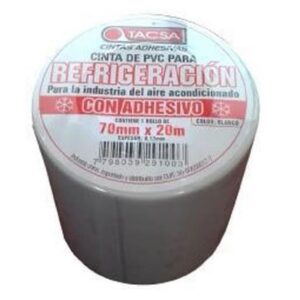 CINTA Refrigeracion 70 x 20 Con Adhesivo blanca