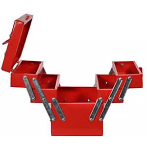 CAJA HERRAMIENTAS Metal -Fuelle *DYEBA* -MOD-G2. 430 x 200 x 240 mm.