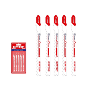 SIERRA Caladora madera -Set 5 -74mm 6TPI la *EMTOP// ET-EJSBT144D