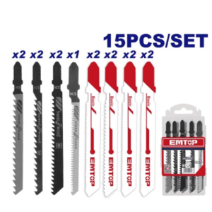 Sierra p/caladora surtidas -Set 15 *EMTOP// ET-EJSBT1501