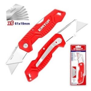 CUTTER METAL t/navaja hoja trap. c/5 hoja *EMTOP// ET-ESNKF6236