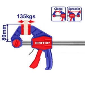 Prensa Rapida Clamp 450mm-135kg *EMTOP// ET-ECLPQ80181