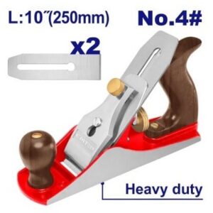 Cepillo Carpintero Nº4 50x250mm c/2 cuchilla *EMTOP// ET-EPLA4002