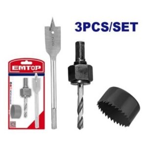 SIERRA Copa -Set 3 pzs -54mm paleta 7/8 y ma *EMTOP// ET-EKHS302