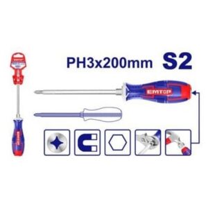 Destornillador Phillips de Golpe - imantado *EMTOP// ET-EGTSPH3200