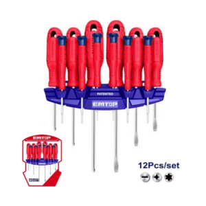 Destornillador -Set 12 - ESST1201 pl-ph-tx *EMTOP// ET-ESST1201