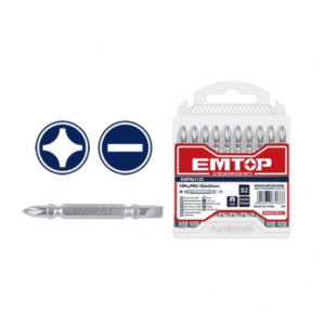 Punta Magnetica *EMTOP -Set x 10 pzs PH2-SL6 65mm // ET-ESBTHL2133