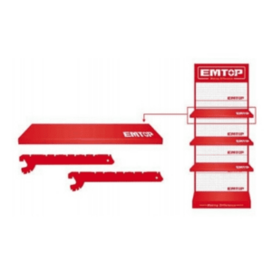 Exhibidor Panel con 3 estantes *EMTOP// ET-EX3CEST
