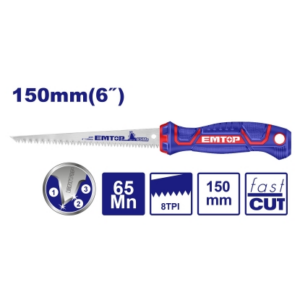 Serrucho Durlero 150mm triple afilado *EMTOP// ET-EHASW1501