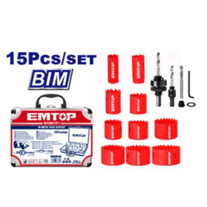 SIERRA Copa HSS bimetal -Juego de15 pzs *EMTOP// ET-EHSW0151