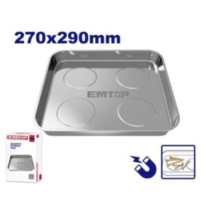 Plato magnetico Inox rectangular 270x290mm TV EMTOP//ET- EMMC3004