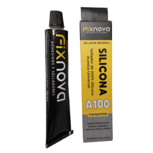 SILICONA Acetica FIXNOVA Transp.  50 cc. Pomo