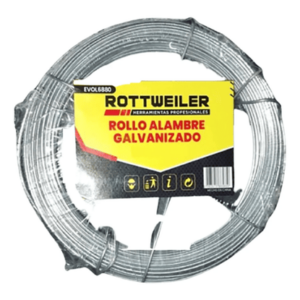 Alambre Galvanizado Nº 16 -Rollo x 20 mtrs.