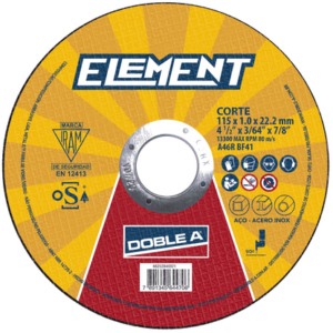 DISCO ELEMENT 115 x 1.6 x 22.2 Caja x 25 Un. -Promo Saldo-