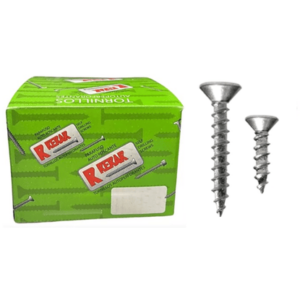 TORNILLO Pta Aguja FRESADO  PL   8 x 1"          ($ x100) -[Gran.x 8000 ]