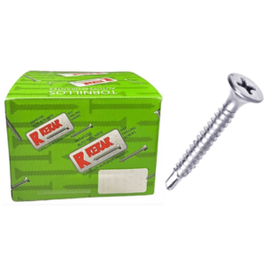 TORNILLO Trompeta  C/Fresada P/Mecha 6 x 1.5/8   ($ Sob.x100) -[ 15 S.x200 ]