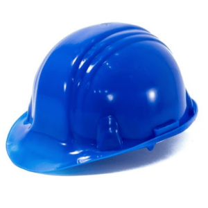 CASCO (L & R) POL.AZUL C/CREMALLERA