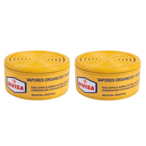 SEMIMASCARA Rep. FILTRO Mod. chico diam. 6.20 cm x2.5 cm. ancho -Saldo-