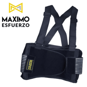 FAJA Lumbar MAXIMO ESFUERZO Negro Talle 1
