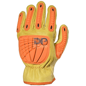 Guante DPS Paseo Antishock Forro Anticorte Vaqueta T- 10 Elast.  [ 224026X ]