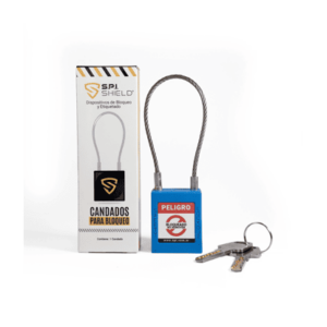 Bloqueo Cand. Termopl.Azul Paso 20x76 de Cable * D118AZ00