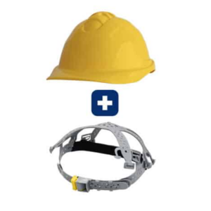 Casco DPS- Con FasTracck Clase B *Amarillo