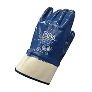Guante DPS Nitrilo Azul. Pesado Comp. Puño Lona   DP.  [ DPS13255 ]
