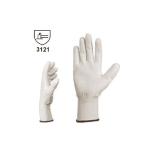 Guante DPS PU- Espum. Alg. Blanco Talle 9 *