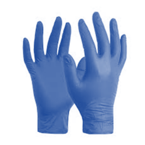 Guante Descartable Nitrilo Azul x100 Chico