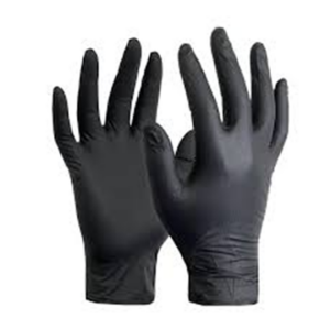 Guante Descartable Nitrilo Negro x100 Chico