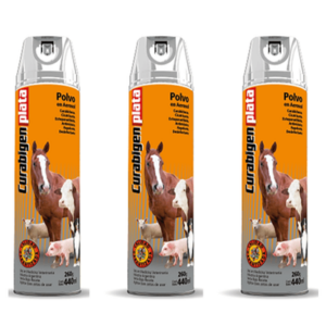 CURABICHERAS AEROSOL x440 cc. PLATA
