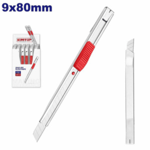 CUTTER METAL 129mm Cuchilla 9mmx80mm *EMTOP// ET-ESNK09001