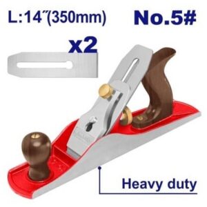 Cepillo Carpintero Nº5 50x350mm c/2 cuchilla *EMTOP// ET-EPLA5002