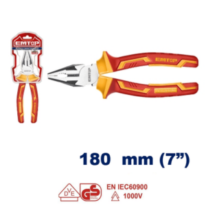 Alicate 1000V. Pinza universal 180- IND. *EMTOP// ET-EPLRC0731