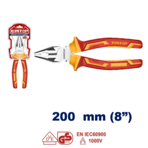 Alicate 1000V. Pinza universal 200- IND. *EMTOP// ET-EPLRC0831