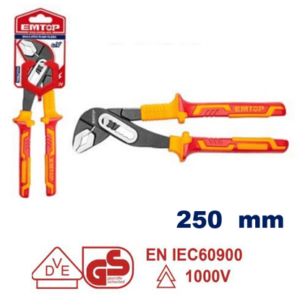 Alicate 1000V. Pico de loro 250 *EMTOP// ET-EPLRP1031