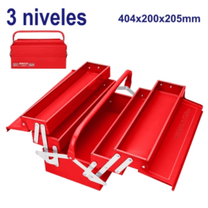 CAJA HERRAMIENTAS Metal -Fuelle 404x200x205m *EMTOP// ET-ETBXS0301