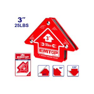 Escuadra Magnetica 3pulg 304gr 120x83x14mm *EMTOP// ET-EMWH25032