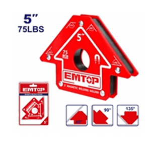 Escuadra Magnetica 5pulg 1041gr 189x122x25mm *EMTOP// ET-EMWH75052