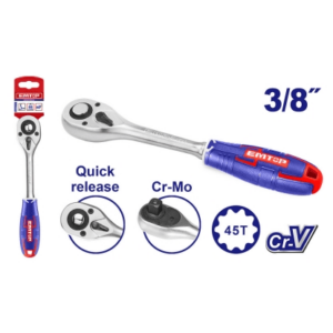 LLAVE CRIQUE C/MANGO TPR ENCASTRE 3/8" CR-V *EMTOP//ET-ERWH0381