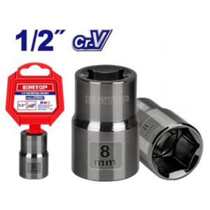 TUBO HEX. ENC. 1/2" CR. V. 14mm *EMTOP// ET-ESCT12141