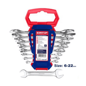 LLAVE Fijas Jgo. 8 Pz - 6-22mm *EMTOP// ET-EDES10801