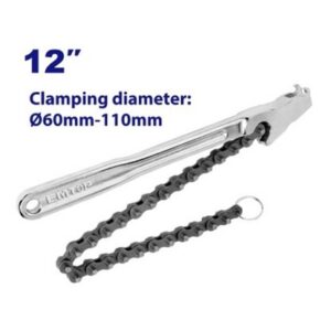 SACA FILTRO a CADENA 12" Forj. 420mm 60-110mm EMTOP//ET- EMAW1312